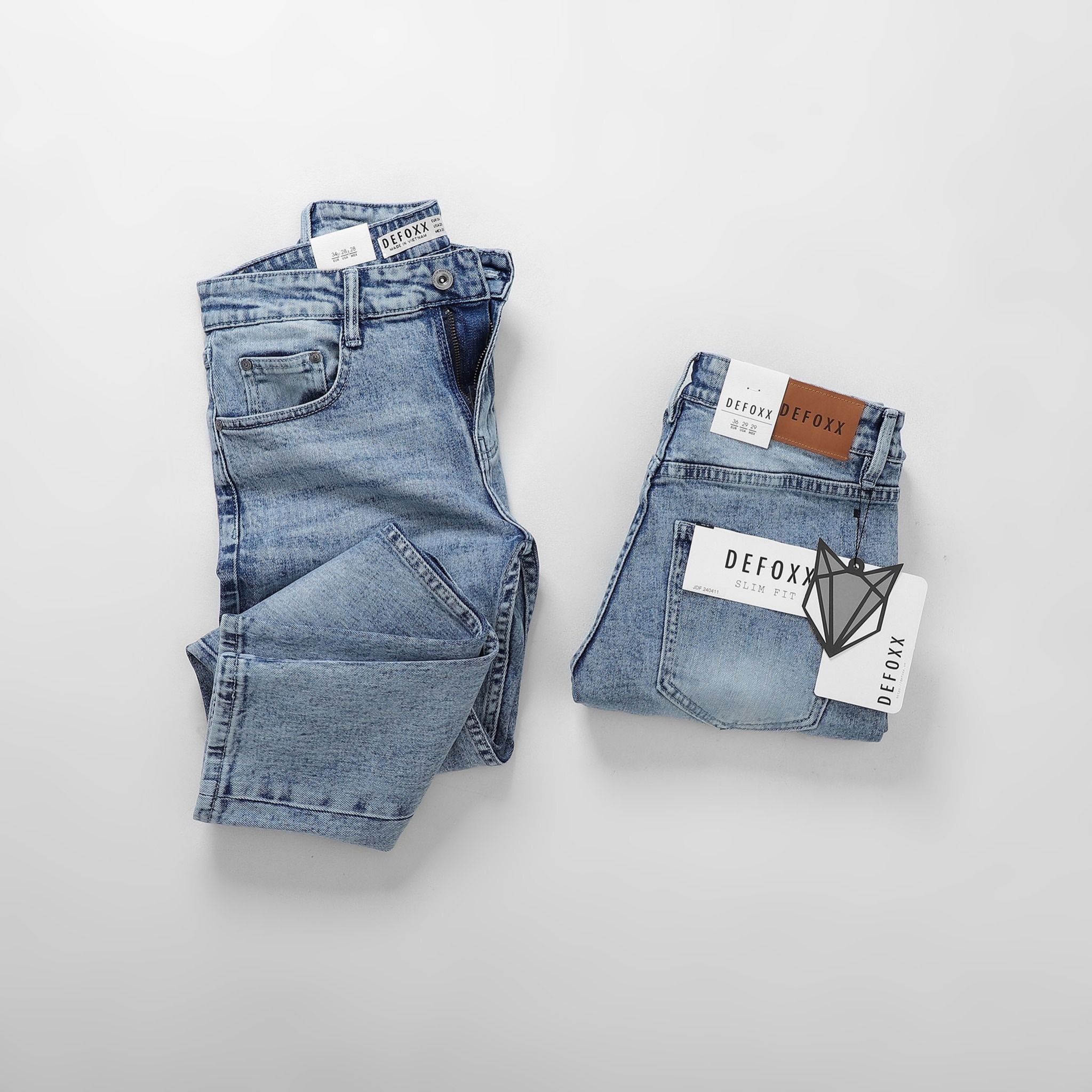 Quần Jean DEFOXX Slimfit