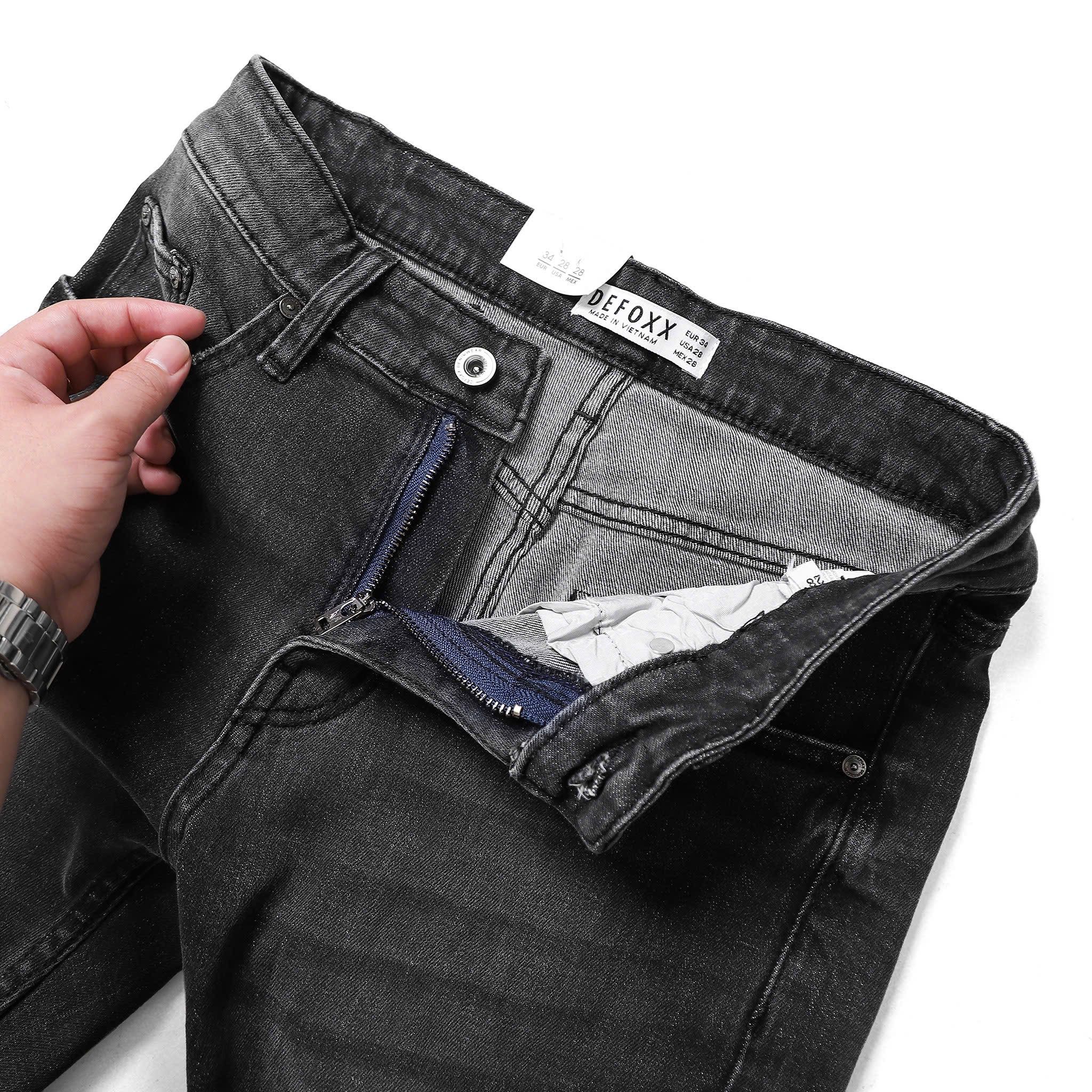 Quần Jean DEFOXX Phối Wash Slimfit