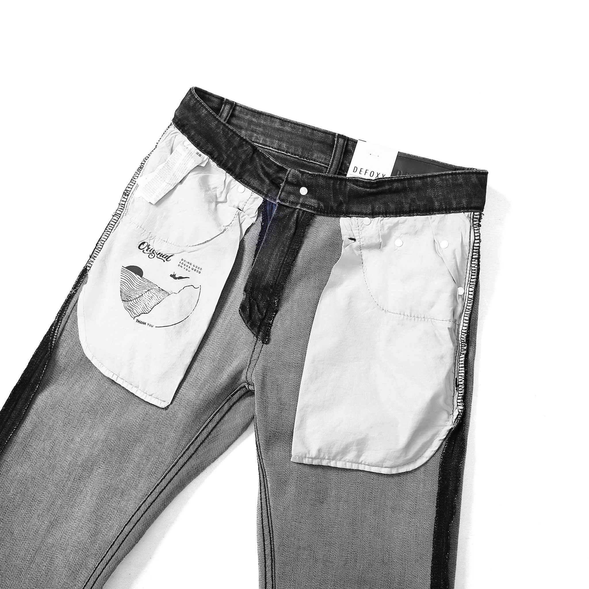Quần Jean DEFOXX Phối Wash Slimfit