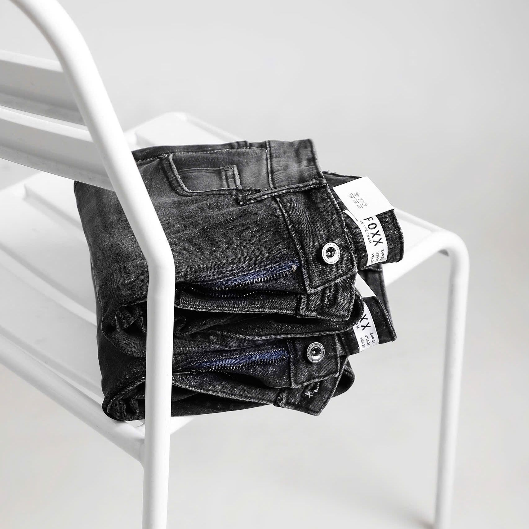 Quần Jean DEFOXX Phối Wash Slimfit