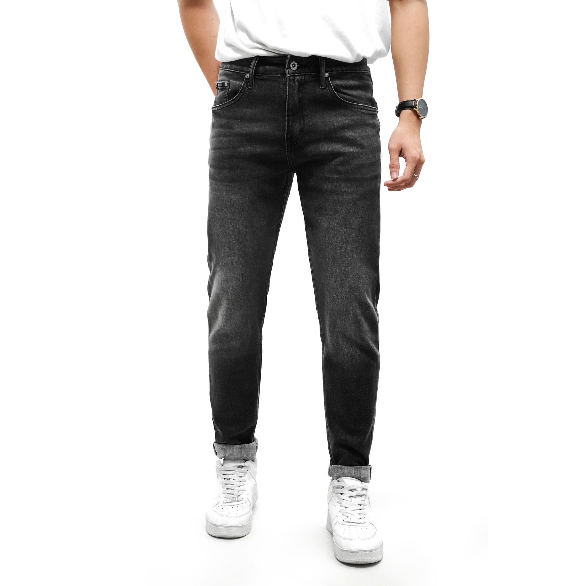Quần Jean DEFOXX Phối Wash Slimfit