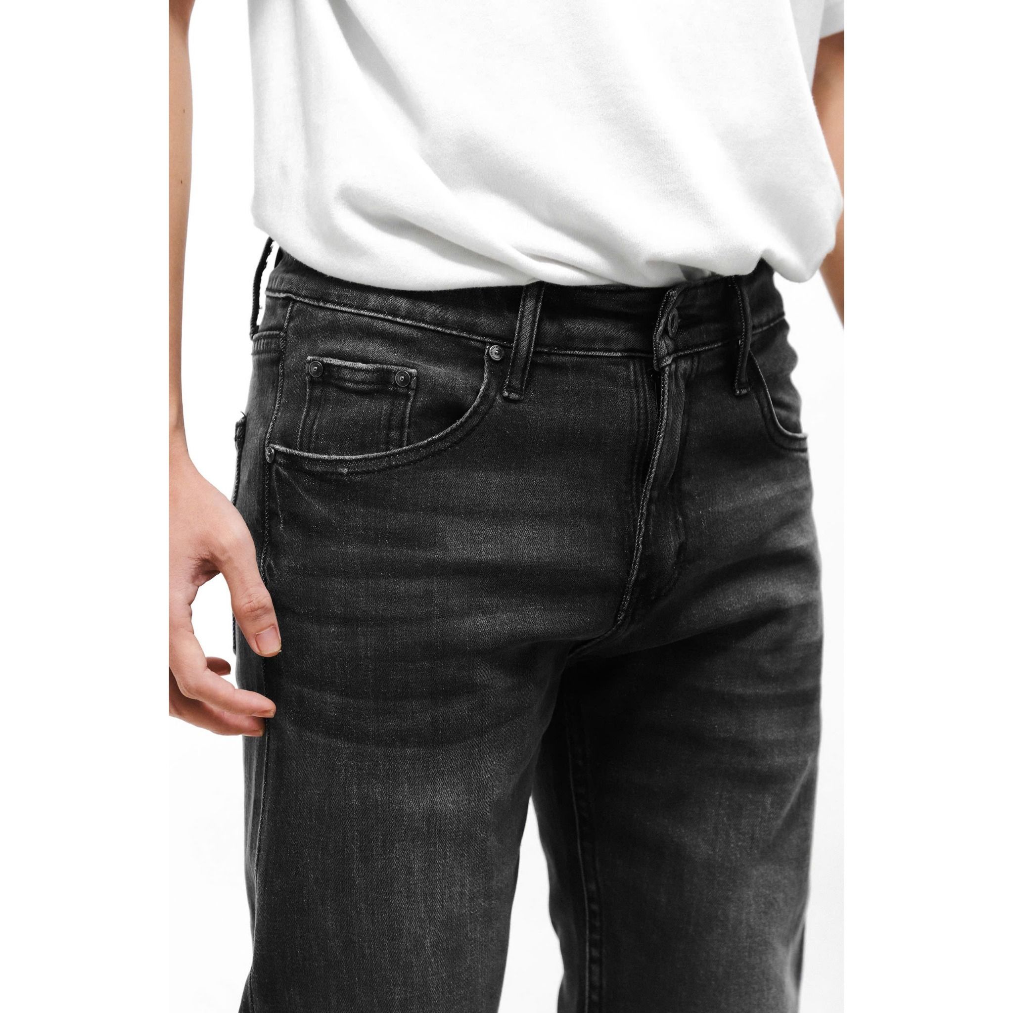 Quần Jean DEFOXX Phối Wash Slimfit