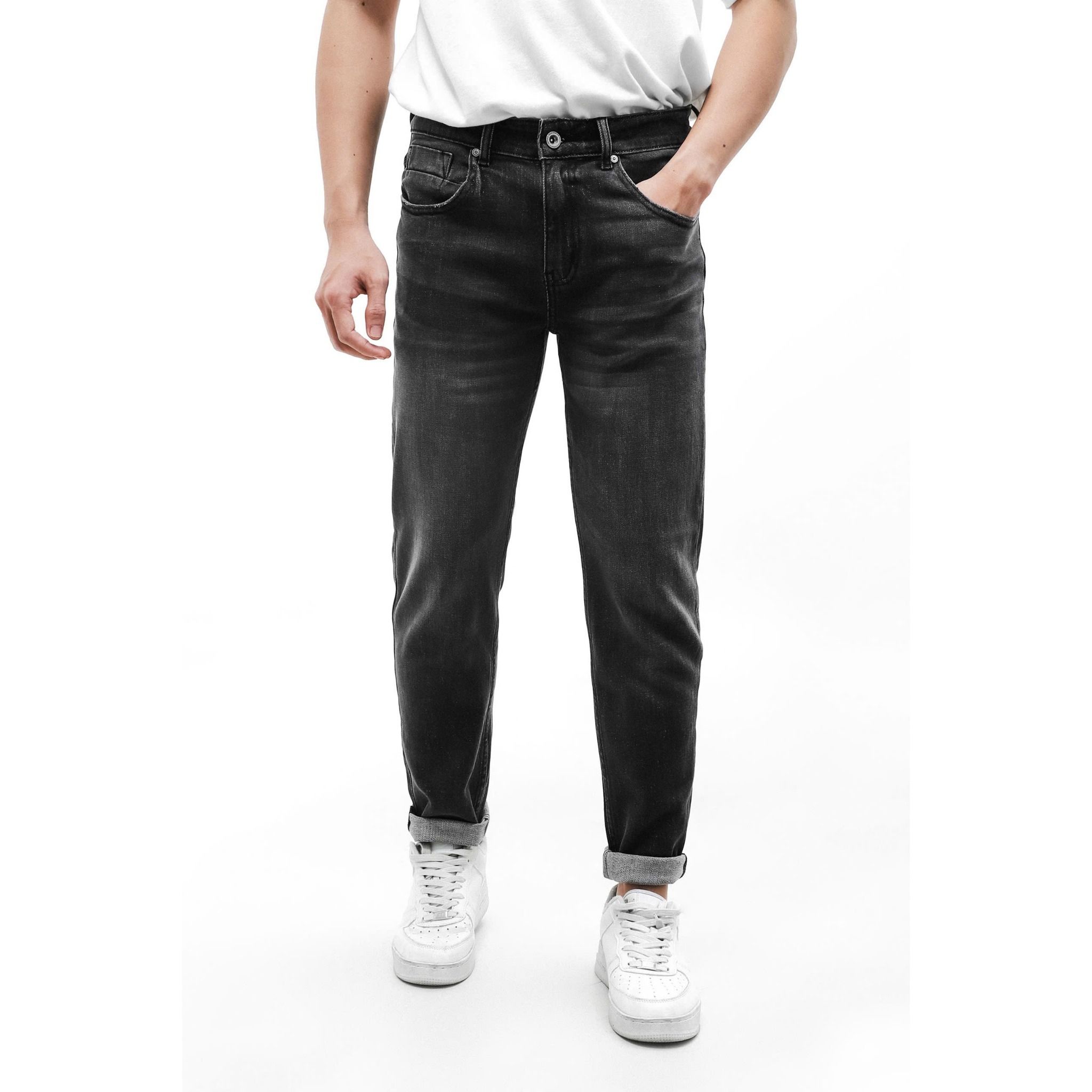 Quần Jean DEFOXX Phối Wash Slimfit