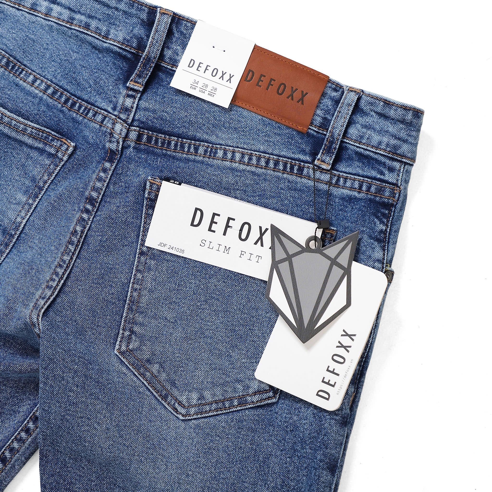 Quần Jean DEFOXX Slimfit