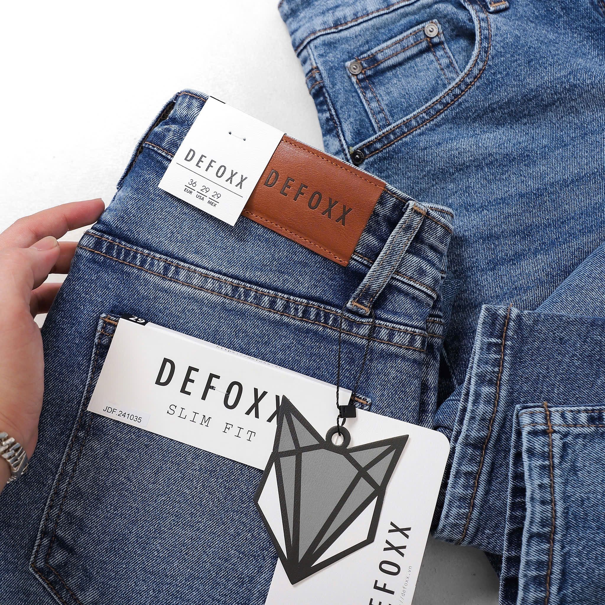 Quần Jean DEFOXX Slimfit