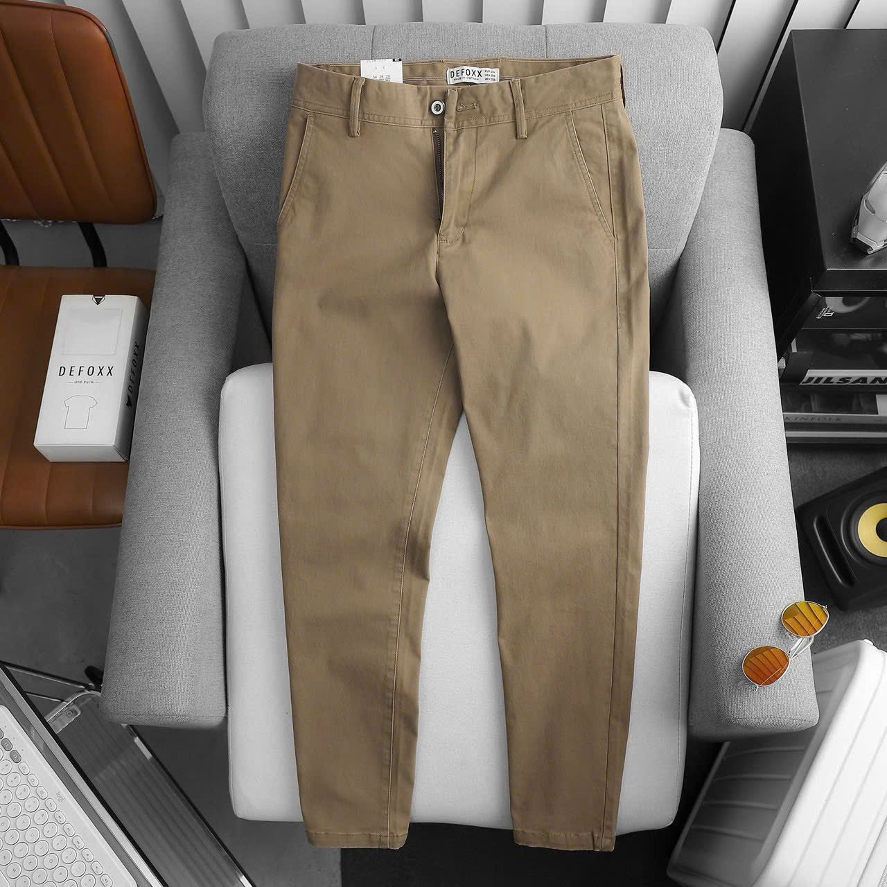 Quần Kaki DEFOXX Slimfit