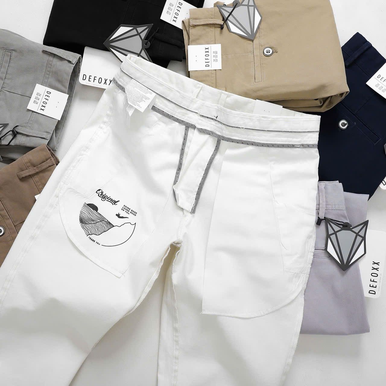 Quần Kaki DEFOXX Slimfit