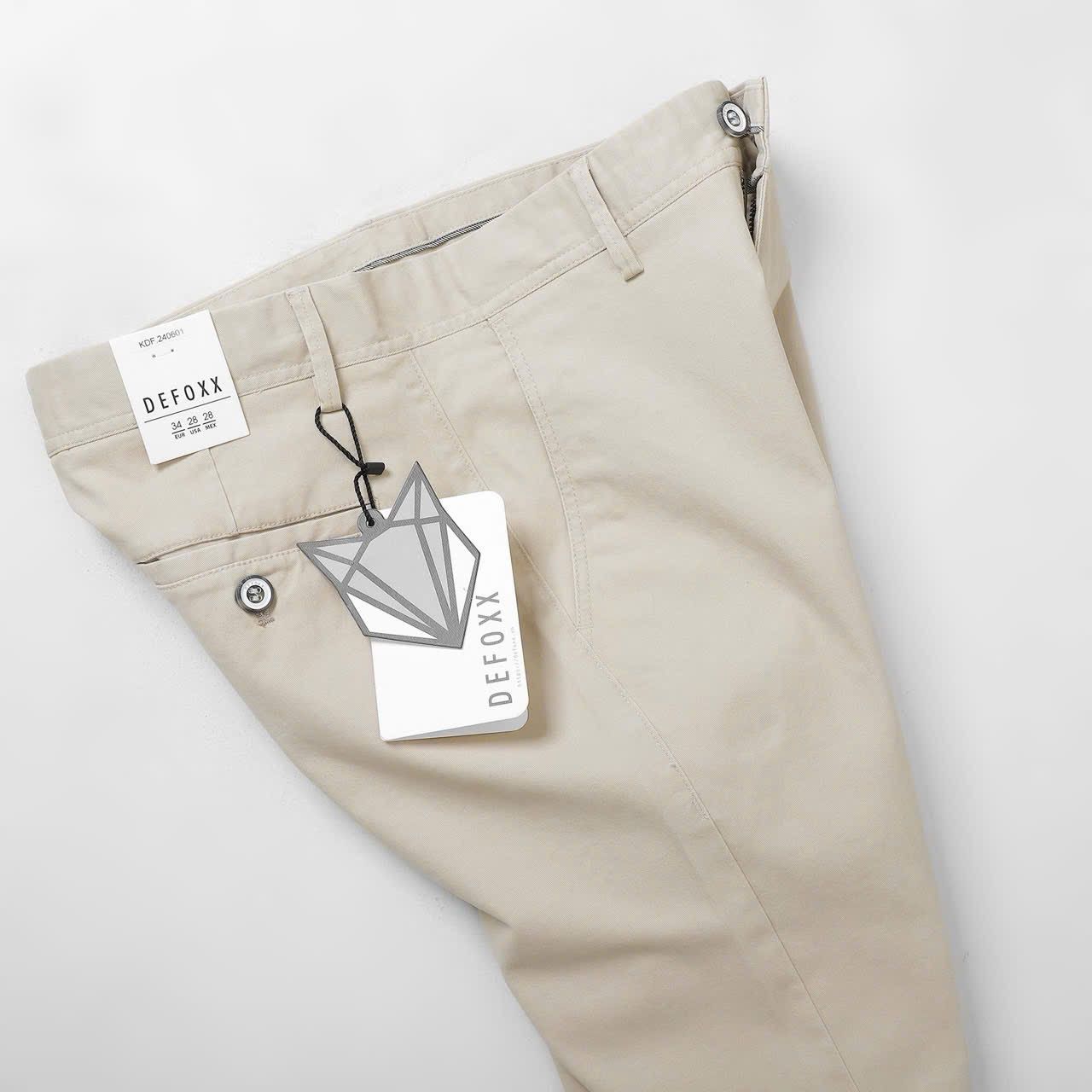 Quần Kaki DEFOXX Slimfit