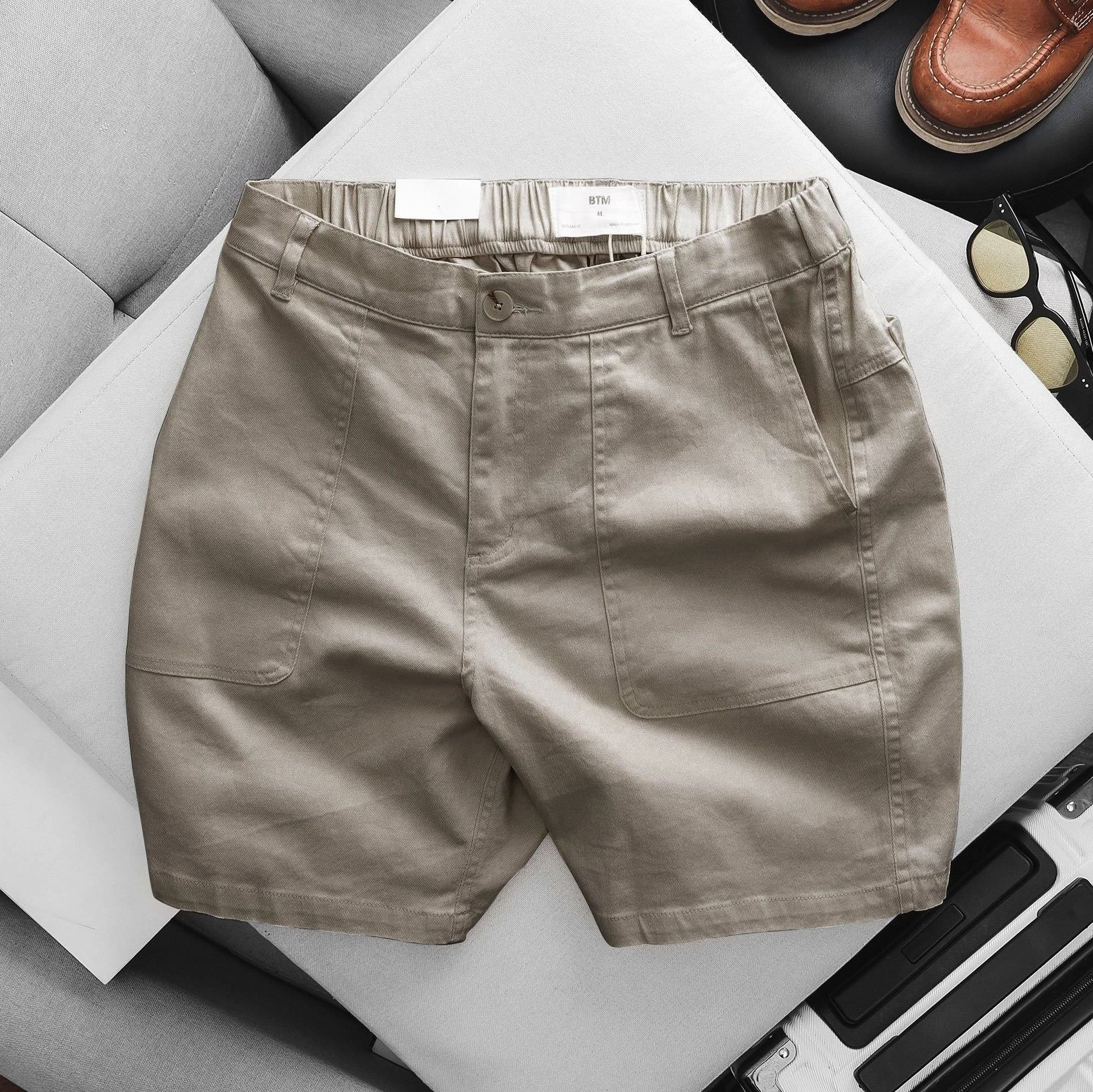 Quần Short Kaki BTM Lưng Thun