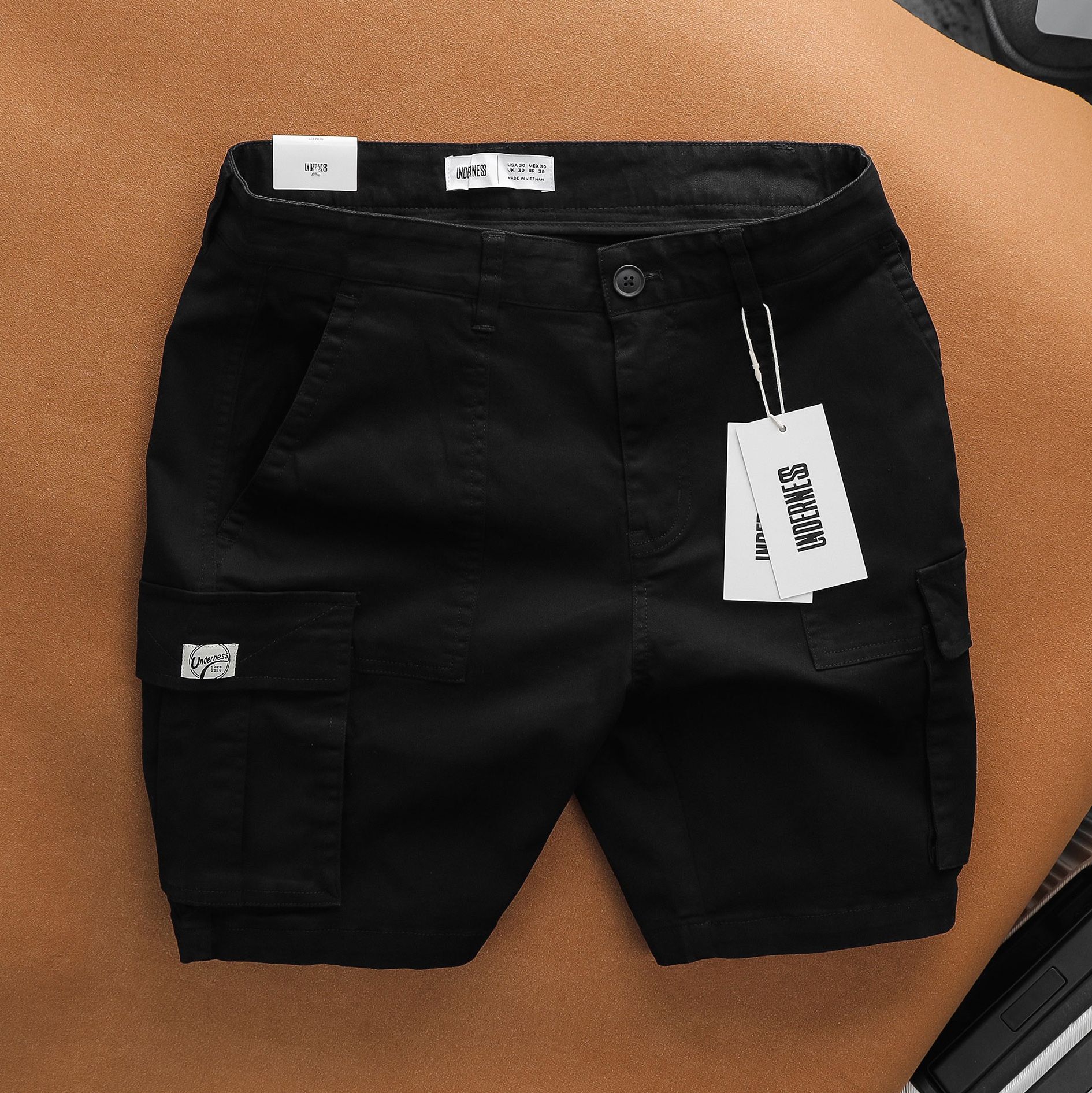 Short Kaki UNDERNESS Túi Hộp