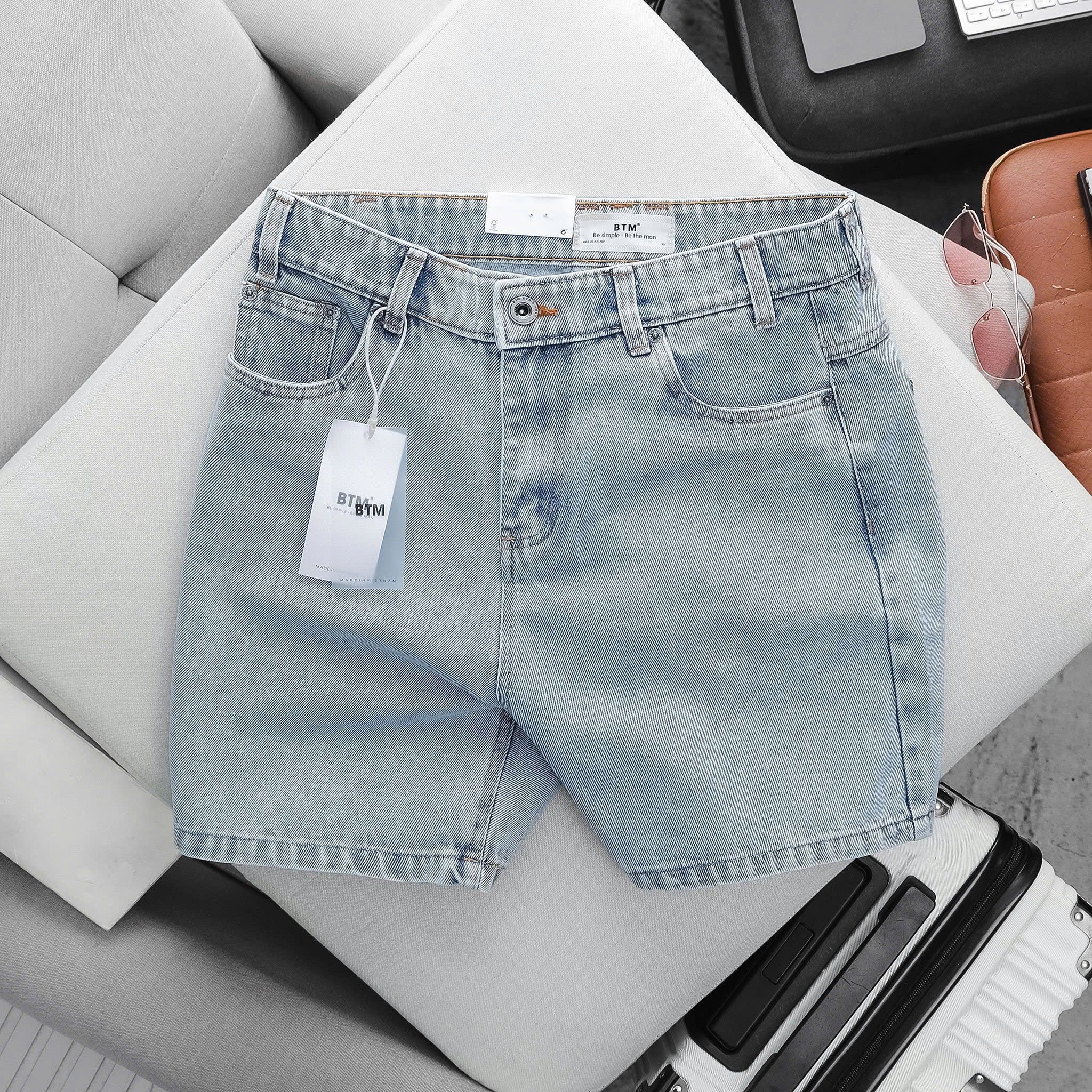 Quần Short Jean BTM Wash