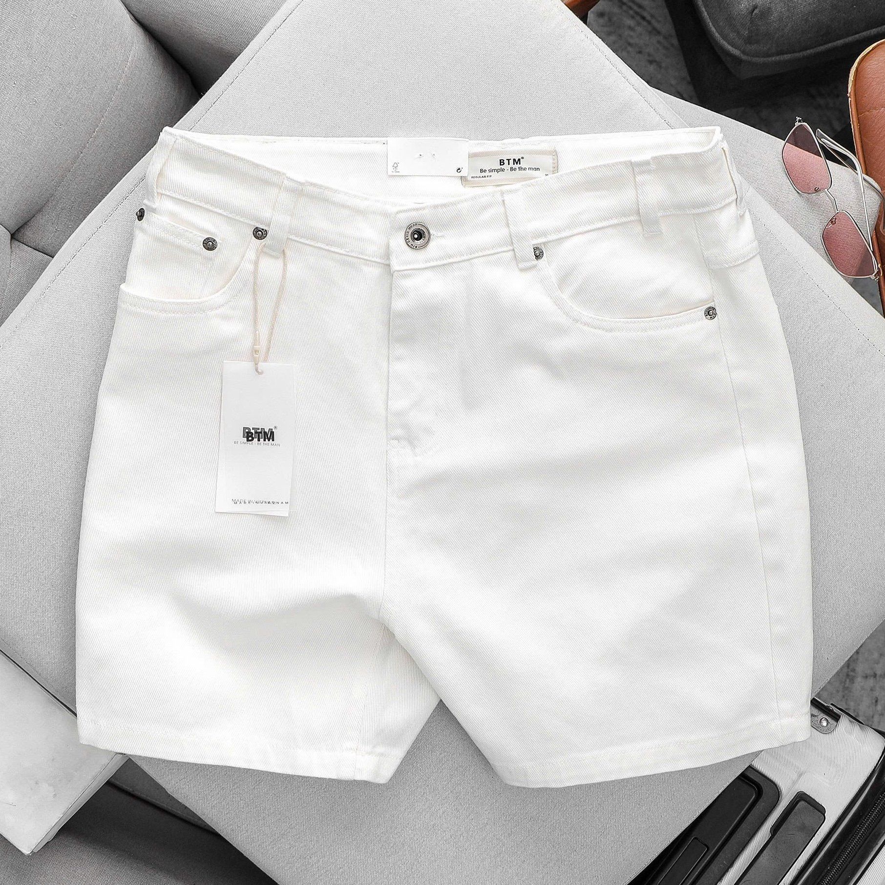 Quần Short Jean BTM Wash