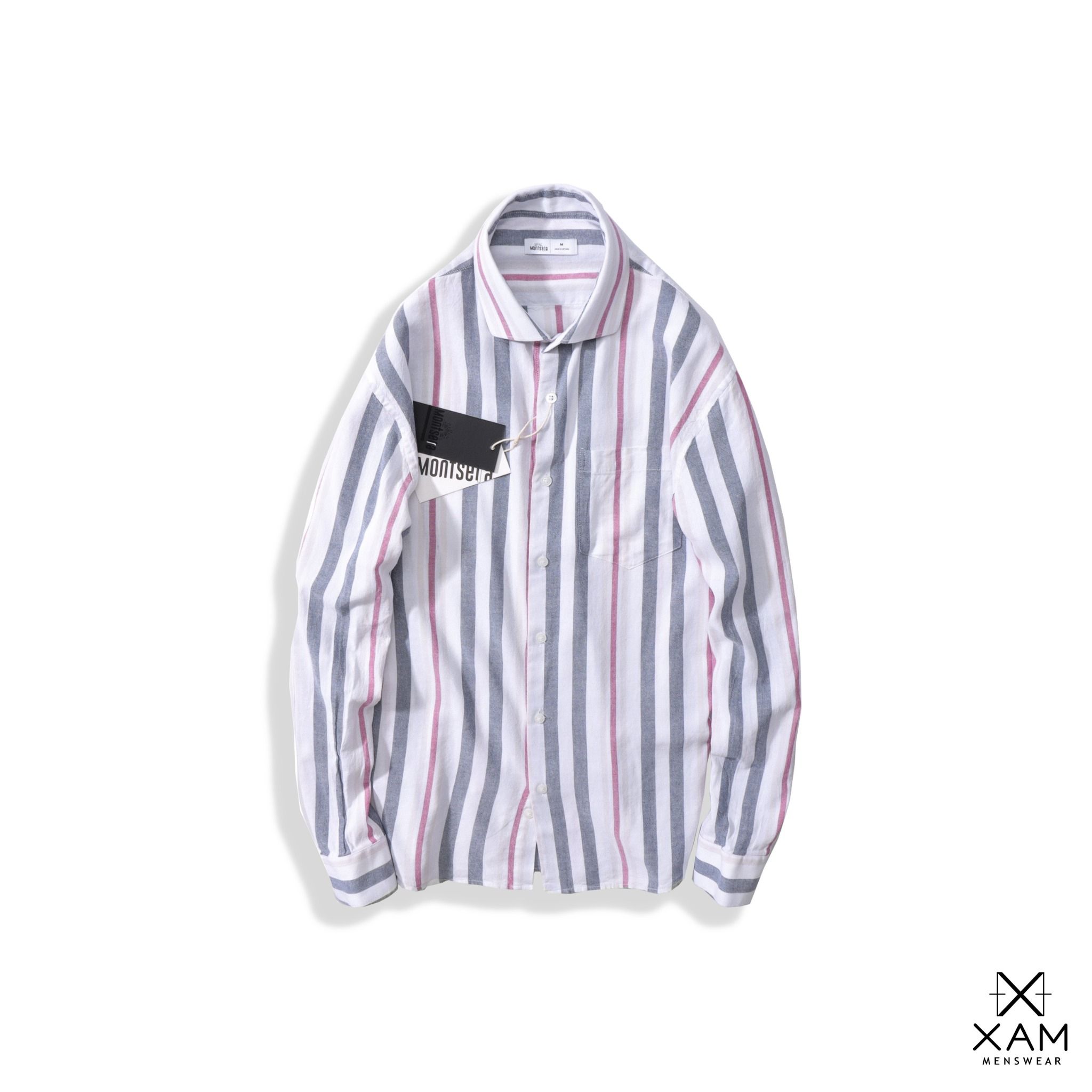 Sơmi Linen MONTSERA Sọc