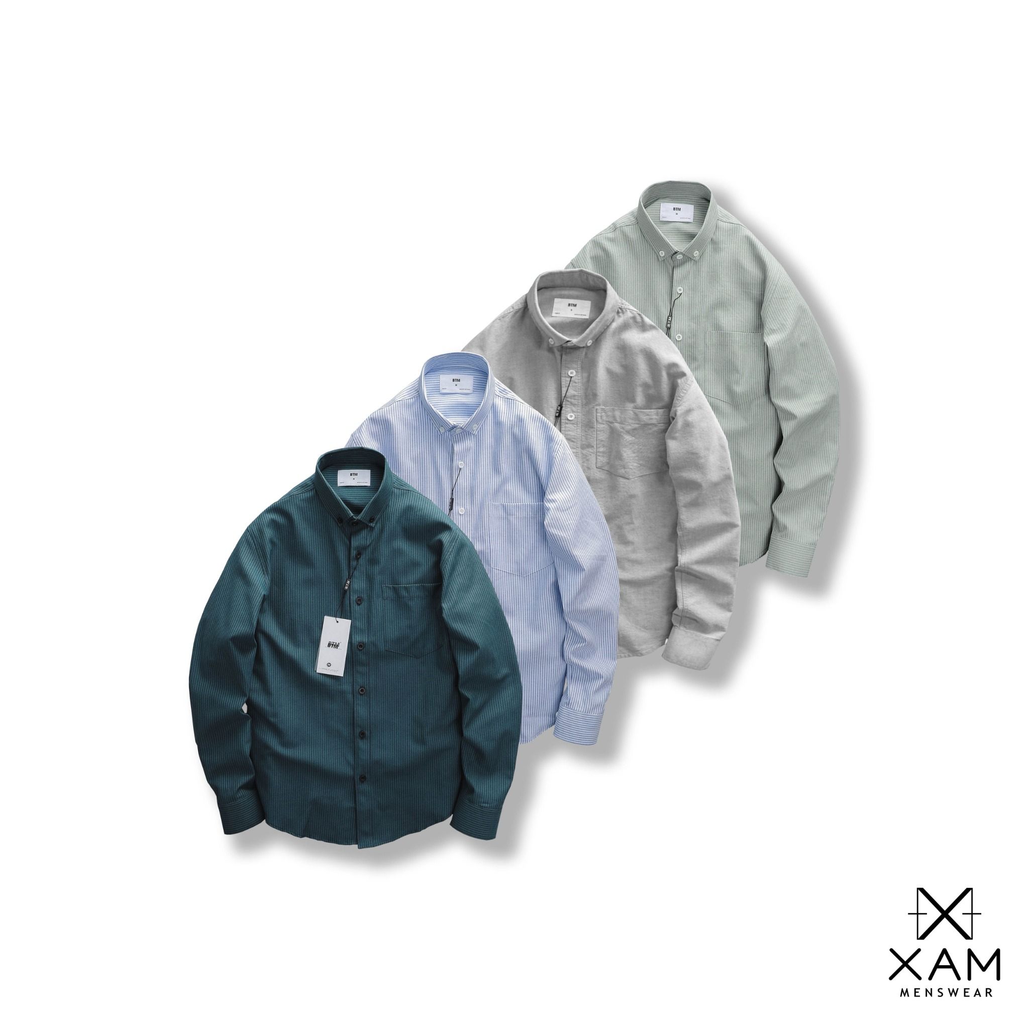 Sơmi Sọc BTM Oxford