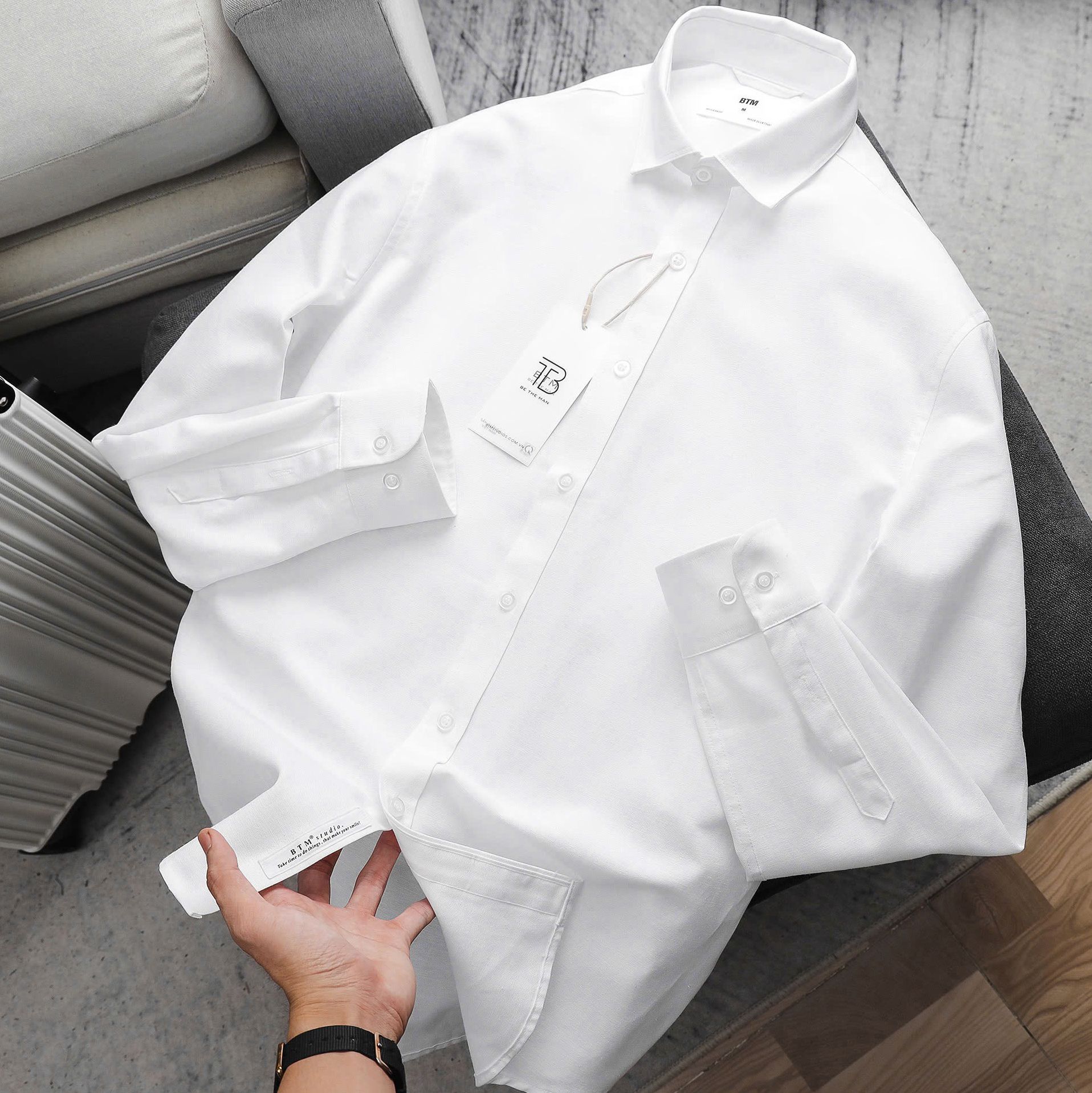 Sơmi BTM Basic Oxford