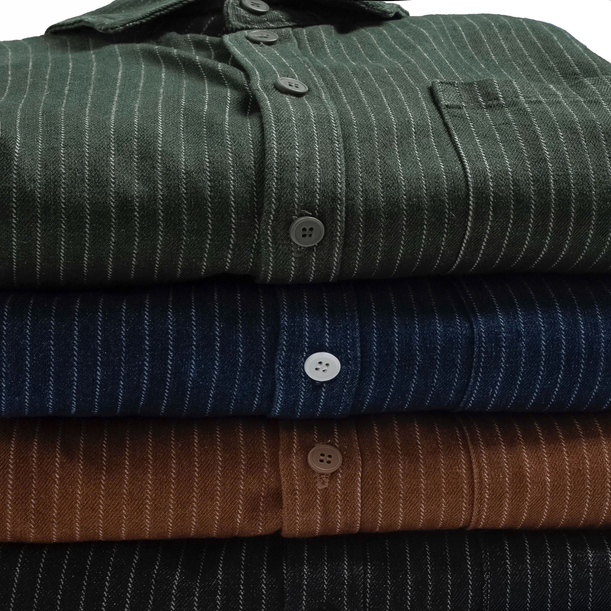 Sơmi BTM Denim Stripes