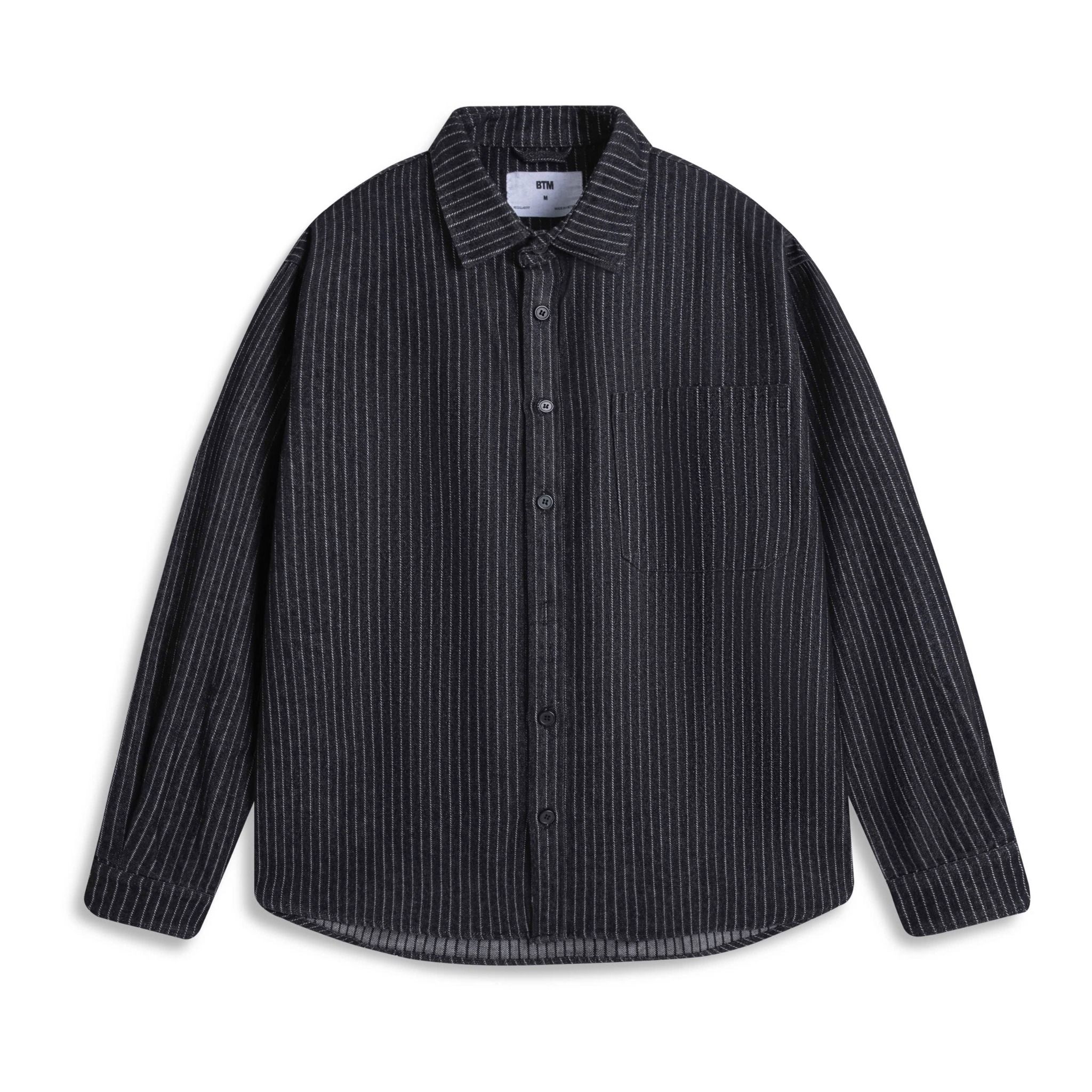 Sơmi BTM Denim Stripes