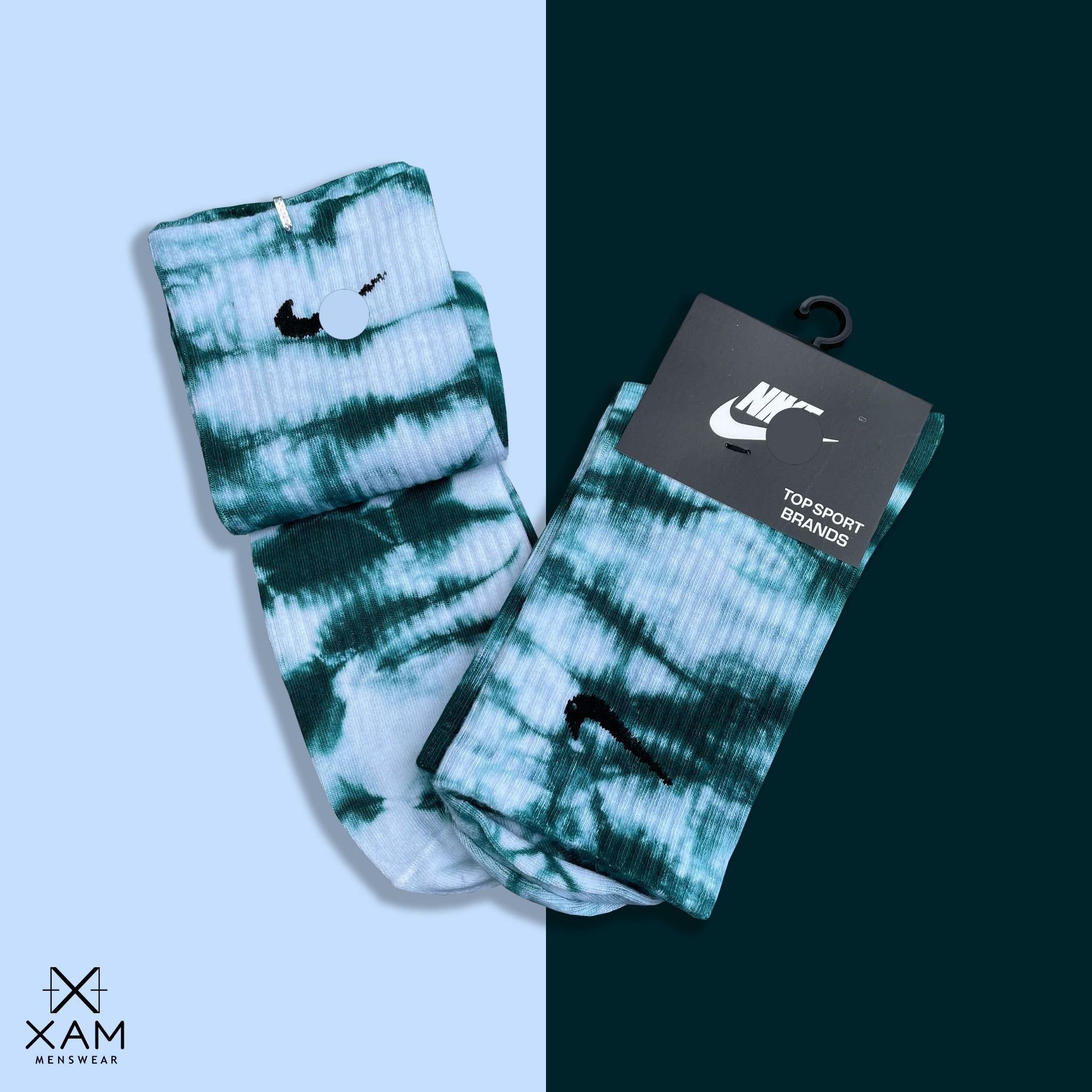 NI.KE TIEDYE SOCKS
