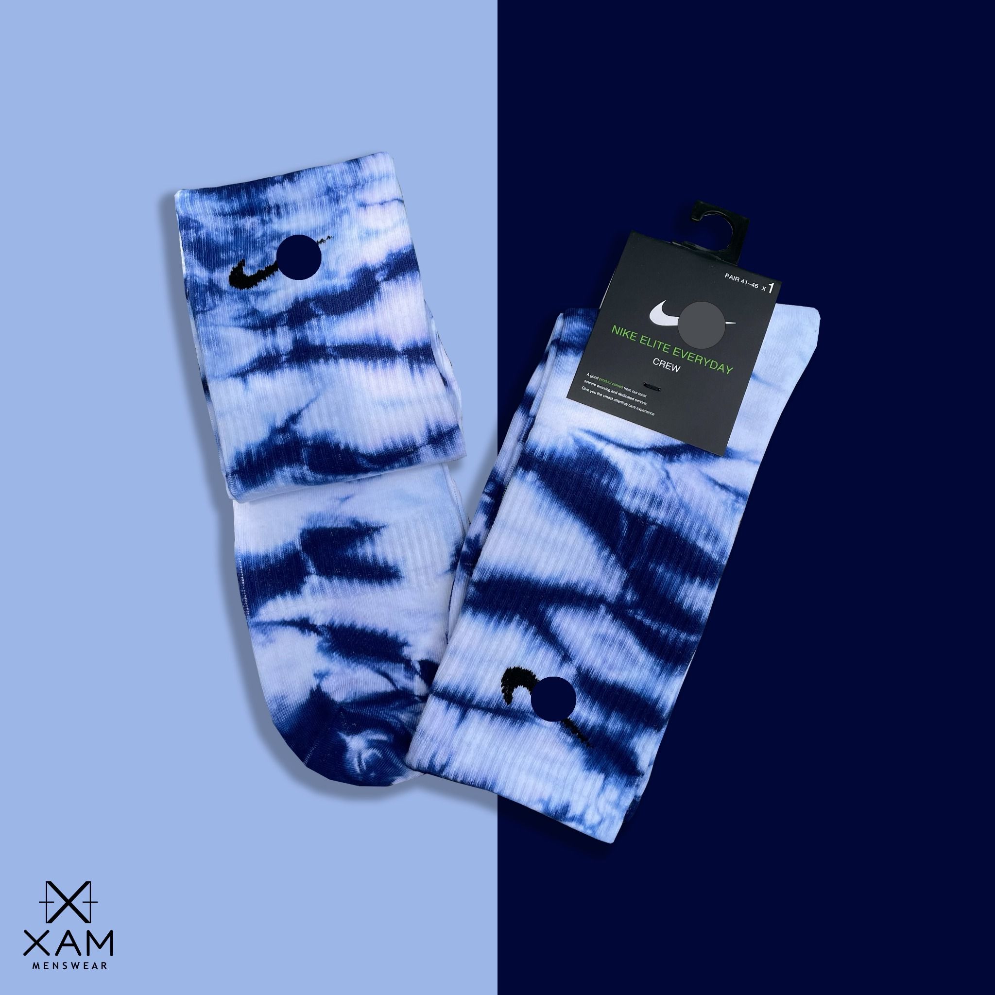 NI.KE TIEDYE SOCKS