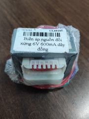 Biến áp nguồn đối xứng 6V 600mA dây đồng (dùng cho cân điện tử BX-400)