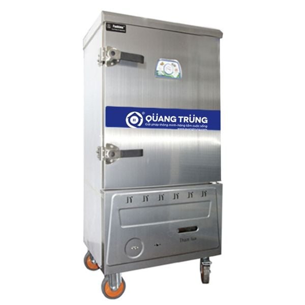Tủ nấu cơm gas 12 khay QTS-TCG12