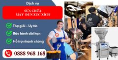 Dịch vụ sửa chữa các loại máy đùn xúc xích