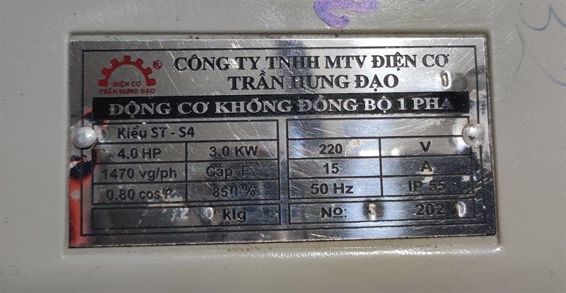 Máy xay đùn 32 chân sắt 3.0kw