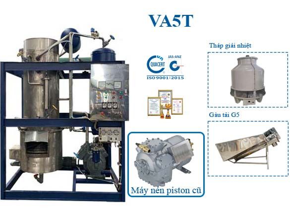 Máy Làm Đá Viên 5 Tấn/Ngày VA5T