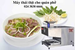 Máy thái thịt tươi sống dùng cho quán phở JZ-2.0