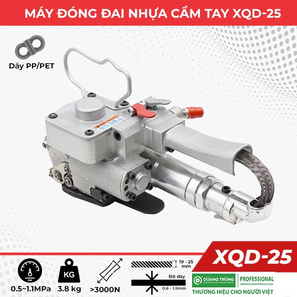 Máy đóng đai thùng cầm tay XQD-25 (tiêu chuẩn)