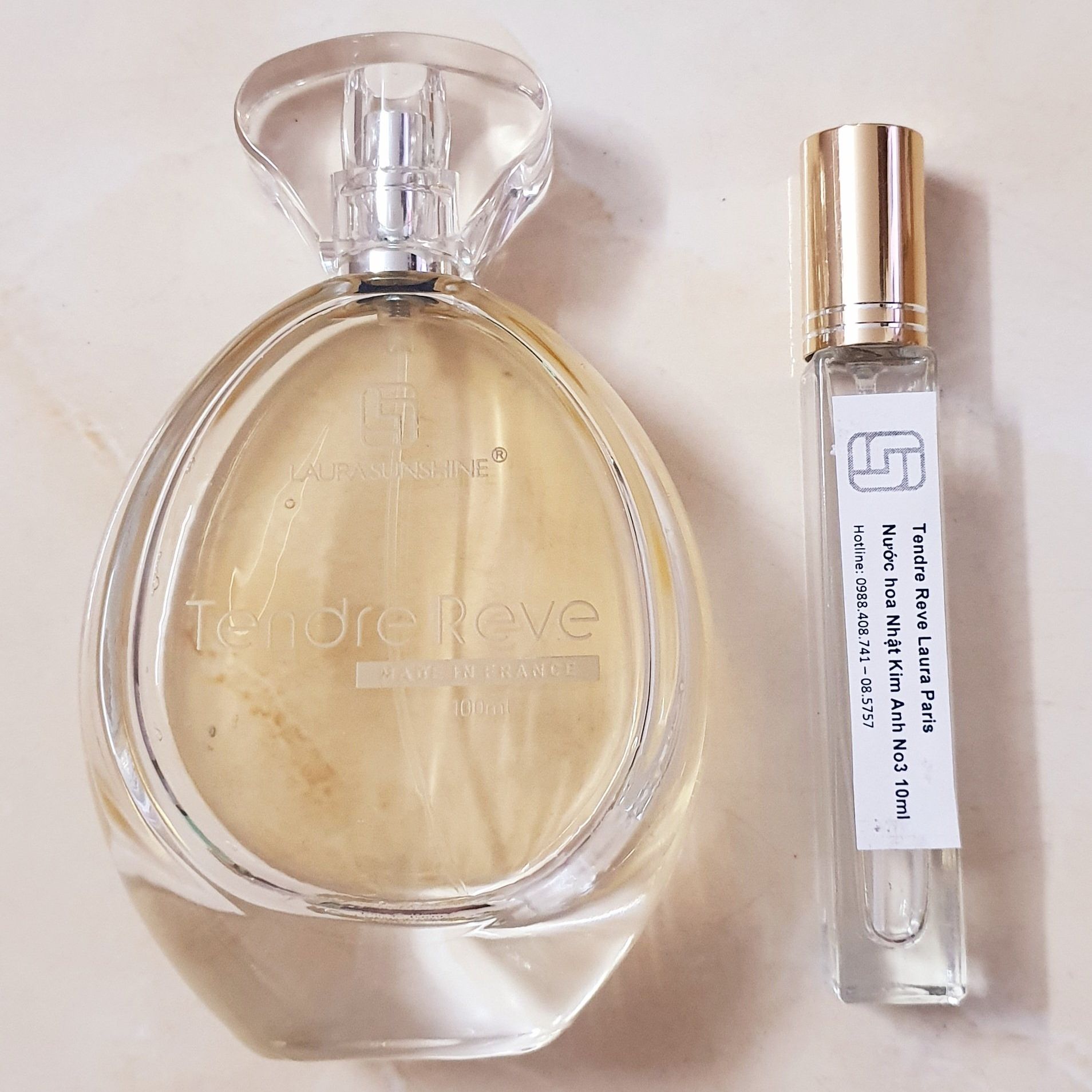 Chai chiết 10ml Nước hoa Nữ Tendre Reve Laura Paris Nhật Kim Anh No3