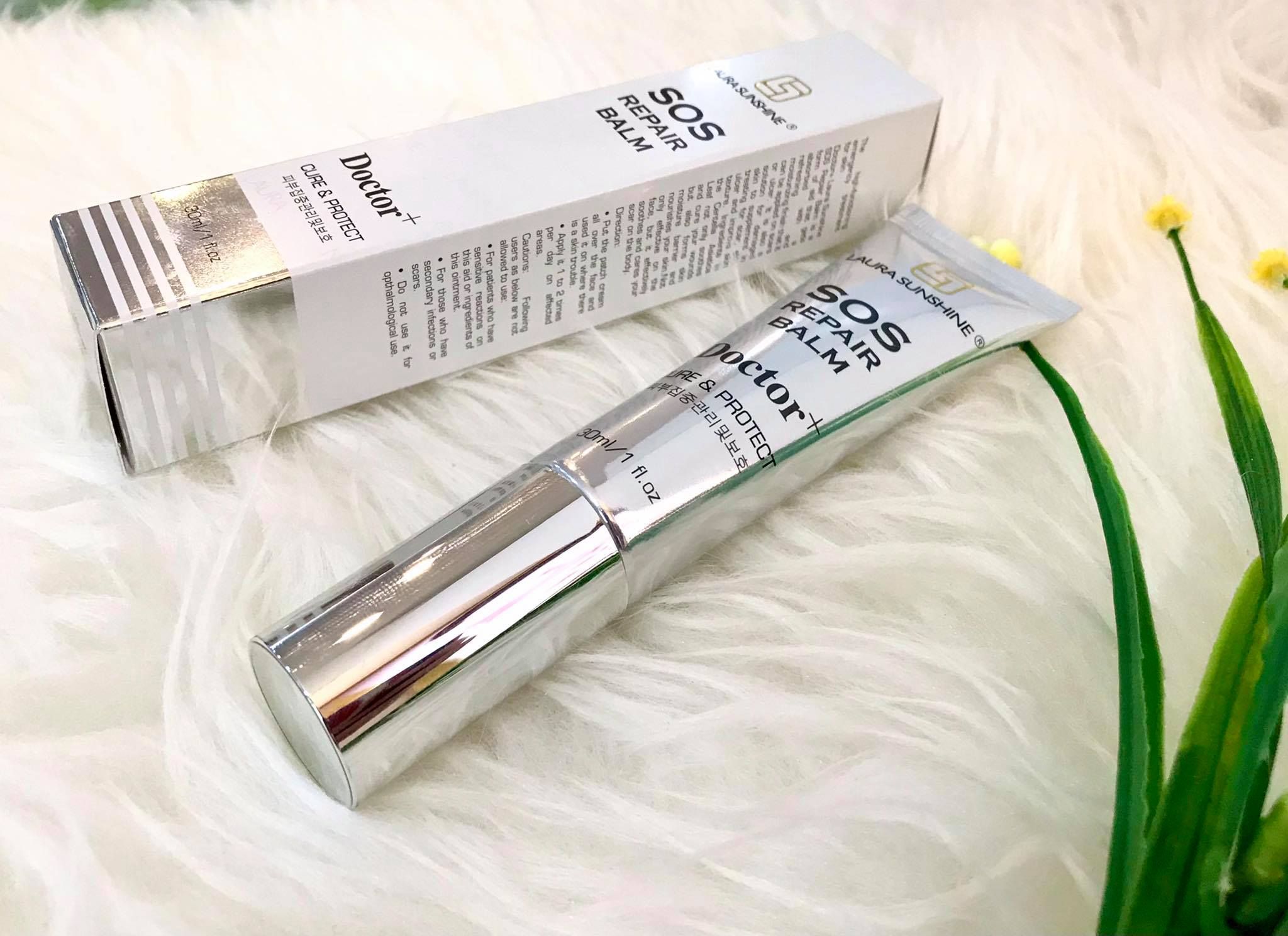 Kem phục hồi da hư tổn SOS REPAIR BALM 30ml Laura Sunshine Nhật Kim Anh