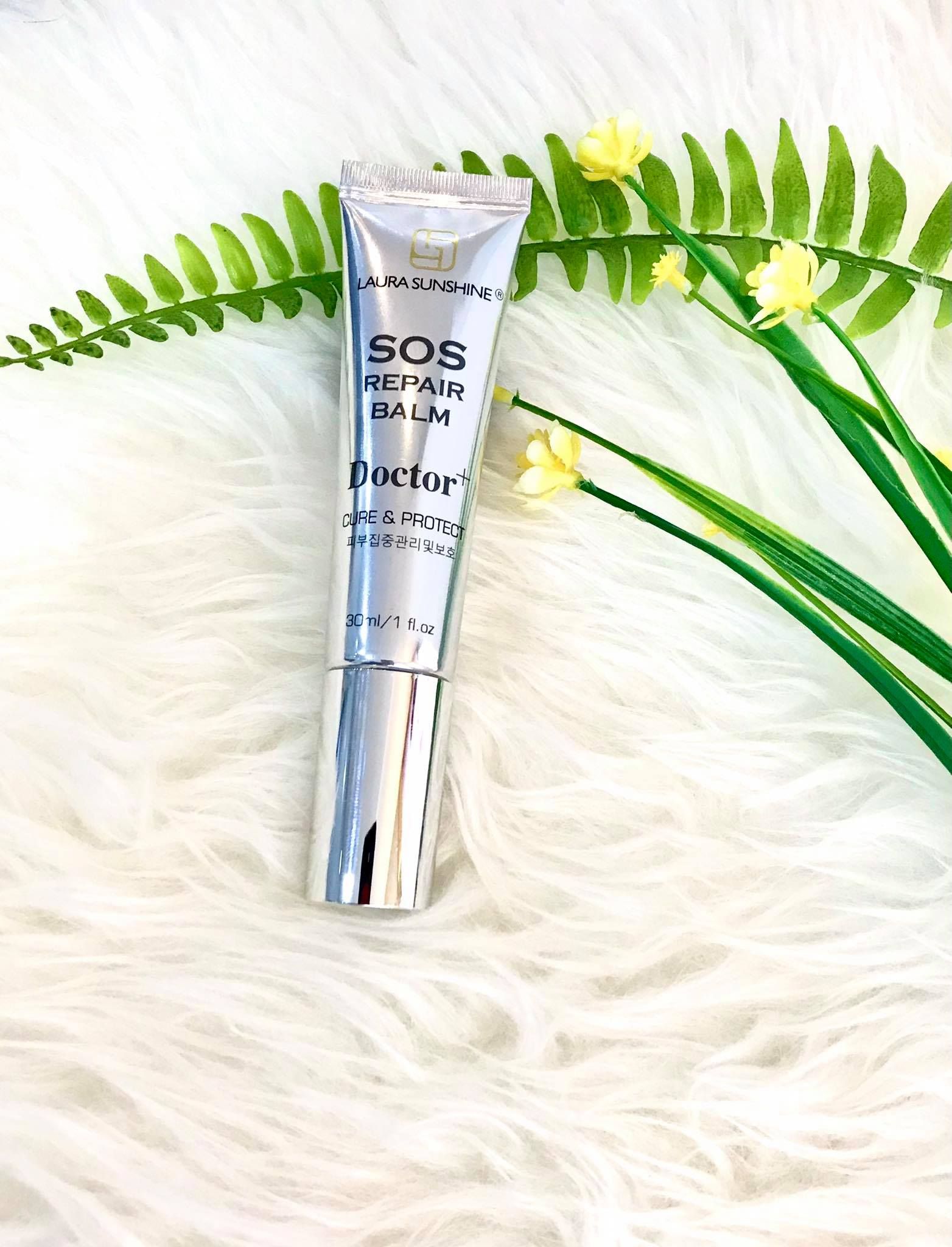 Kem phục hồi da hư tổn SOS REPAIR BALM 30ml Laura Sunshine Nhật Kim Anh