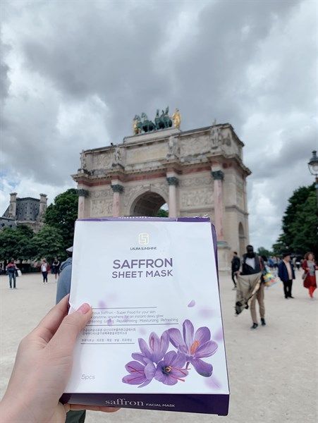 LAURA SUNSHINE SAFFRON SHEET MASK (MẶT NẠ CHIẾT XUẤT NHỤY HOA NGHỆ TÂY)