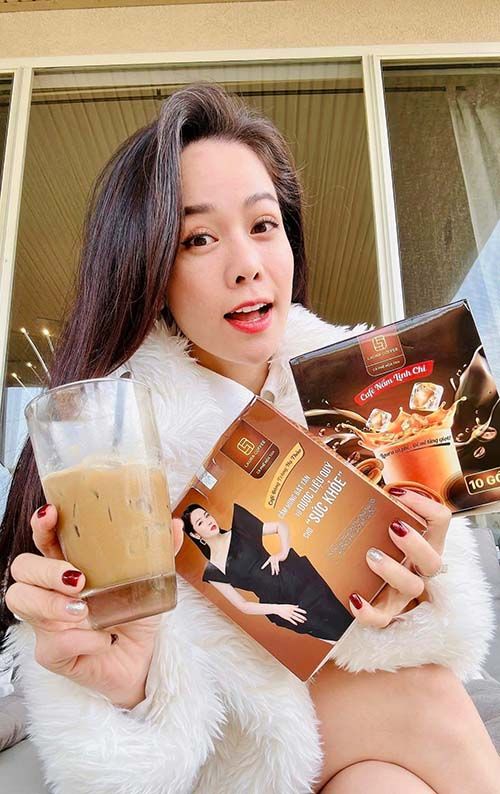  Cà phê nấm Linh chi (Hộp 10 gói) Laura Coffee - Laura Sunshine Nhật Kim Anh 