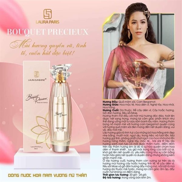 Nước hoa Nữ Bouqet Precieux Laura Paris Nhật Kim Anh No1 100ml