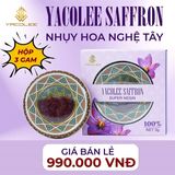 Saffron Nhụy Hoa Nghệ Tây Yacolee Super Negin 1gr 