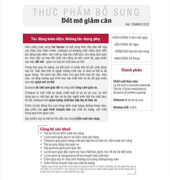 Viên uống giảm cân Super Slim Laura Sunshine Nhật Kim Anh