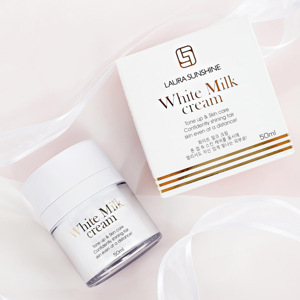  LAURA SUNSHINE WHITE MILK CREAM  (KEM SỮA TRẮNG DA MẶT BAN NGÀY) 