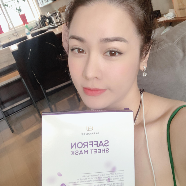  LAURA SUNSHINE SAFFRON SHEET MASK (MẶT NẠ CHIẾT XUẤT NHỤY HOA NGHỆ TÂY) 