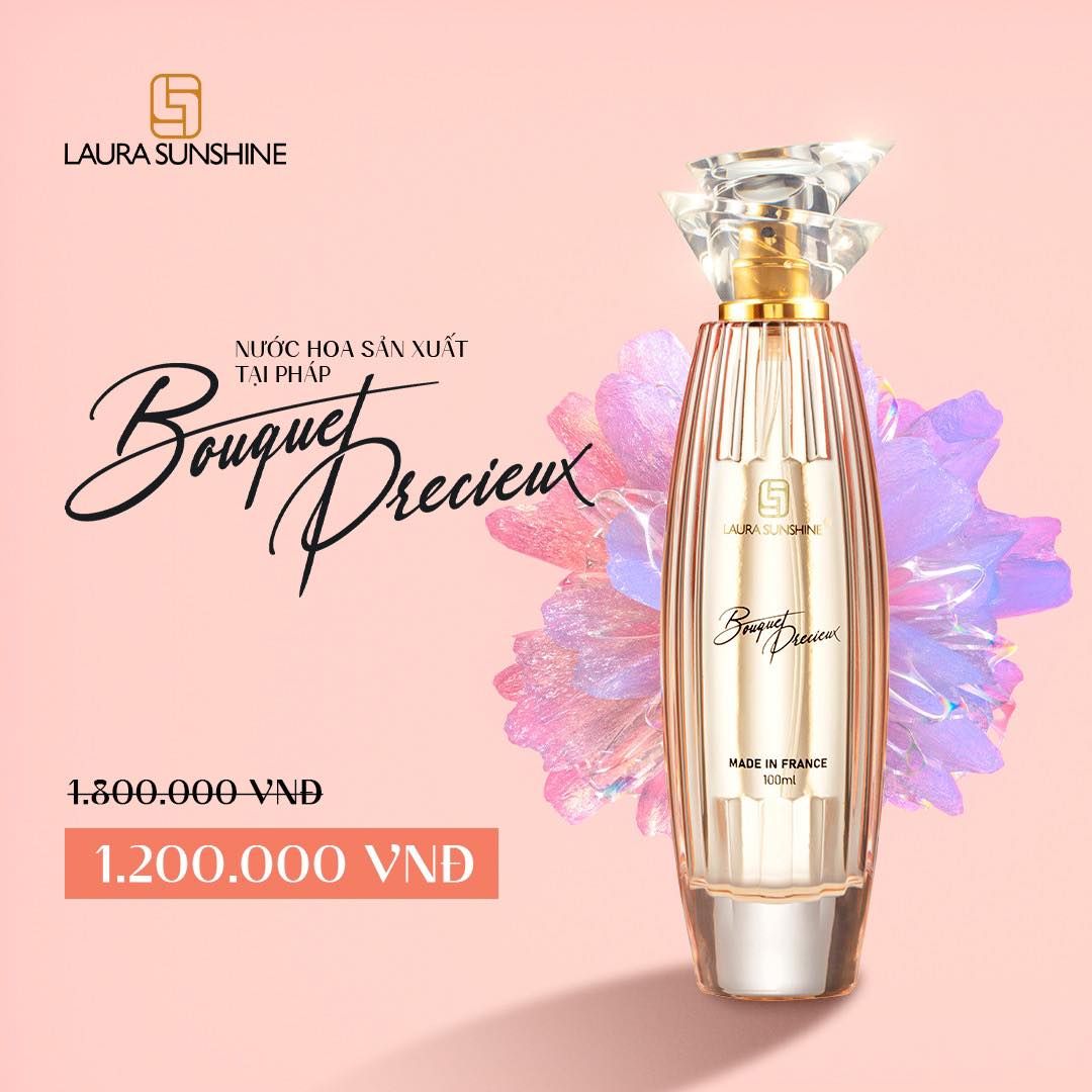 Chai Chiết 20ml Nước hoa Nữ Bouqet Precieux Laura Paris Nhật Kim Anh No1