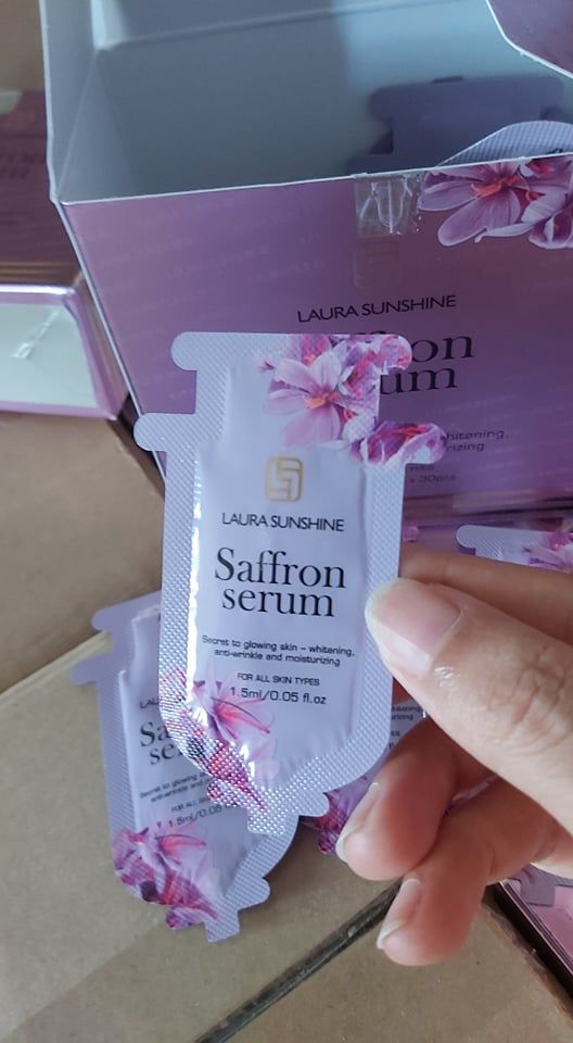 5 gói serum nhụy hoa nghệ tây Travel (Mini) 7.5ml (5x1.5ml) Laura Sunshine Nhật Kim Anh