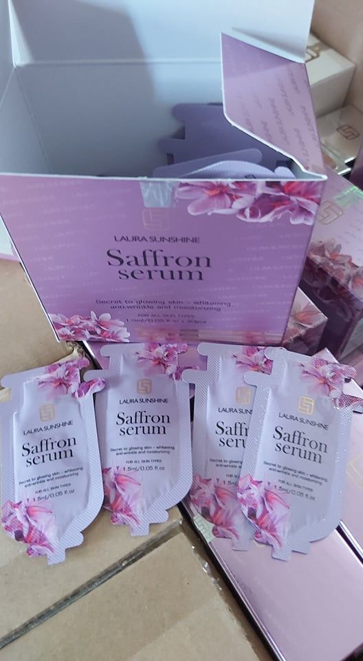 5 gói serum nhụy hoa nghệ tây Travel (Mini) 7.5ml (5x1.5ml) Laura Sunshine Nhật Kim Anh