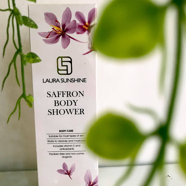 Sữa tắm Nhụy hoa Nghệ tây - Saffron Body Shower Laura Sunshine Nhật Kim Anh