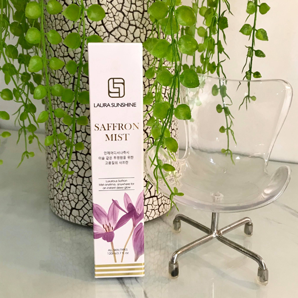 Xịt dưỡng Nhụy hoa Nghệ tây - Saffron Mist Laura Sunshine Nhật Kim Anh
