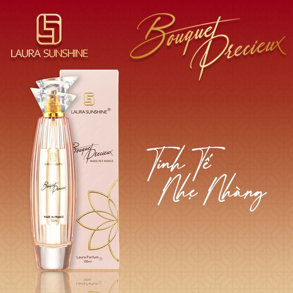 Chai Chiết 10ml Nước hoa Nữ Bouqet Precieux Laura Paris Nhật Kim Anh No1