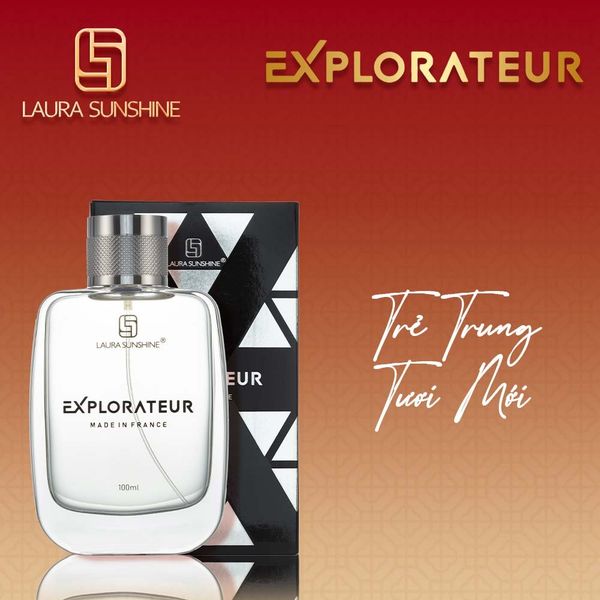  Nước hoa Nam Explorateur Laura Paris Nhật Kim Anh No4 100ml 