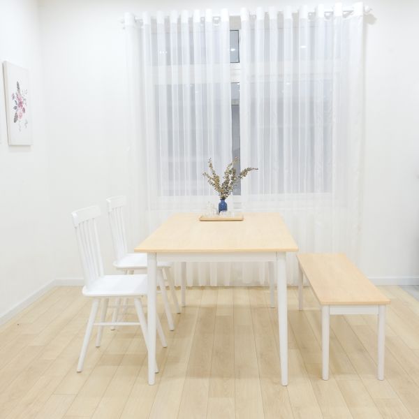 Bàn Ăn BEYOURs Nari Dinner Table - 1M4 - White Natural