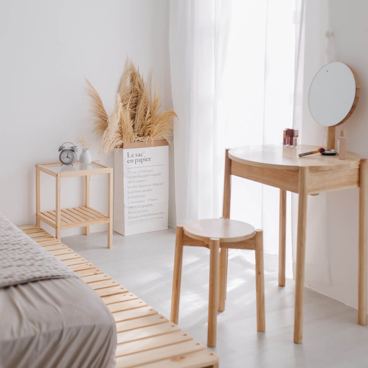 Bàn Trang Điểm BEYOURs Poda Dressing Table Natural