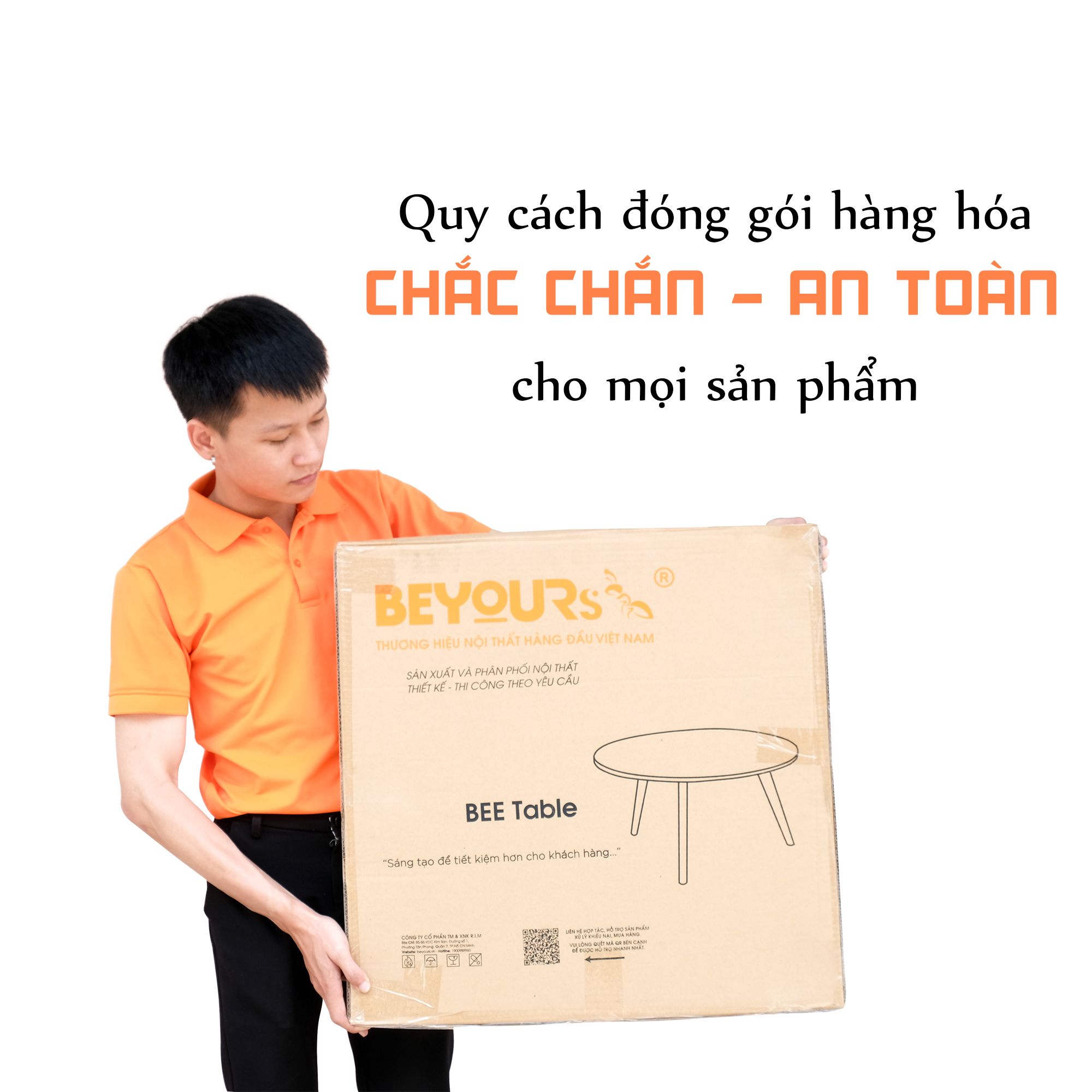 Bàn Trà - Bàn Sofa BEYOURs Bee Table Cream